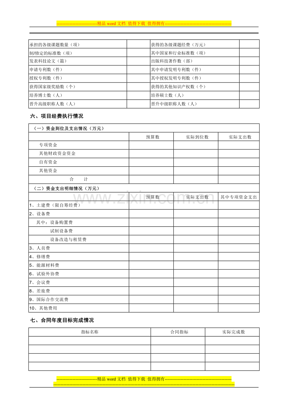 湖北省科技计划项目绩效评价自评估报告.doc_第3页