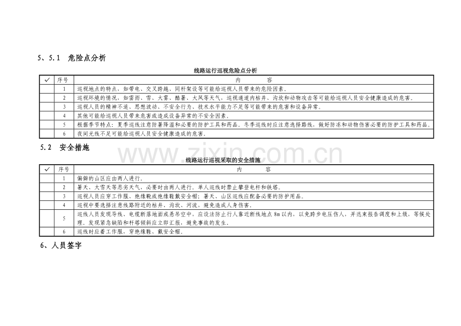 35-110kV线路夜间巡视标准化作业指导书.doc_第3页