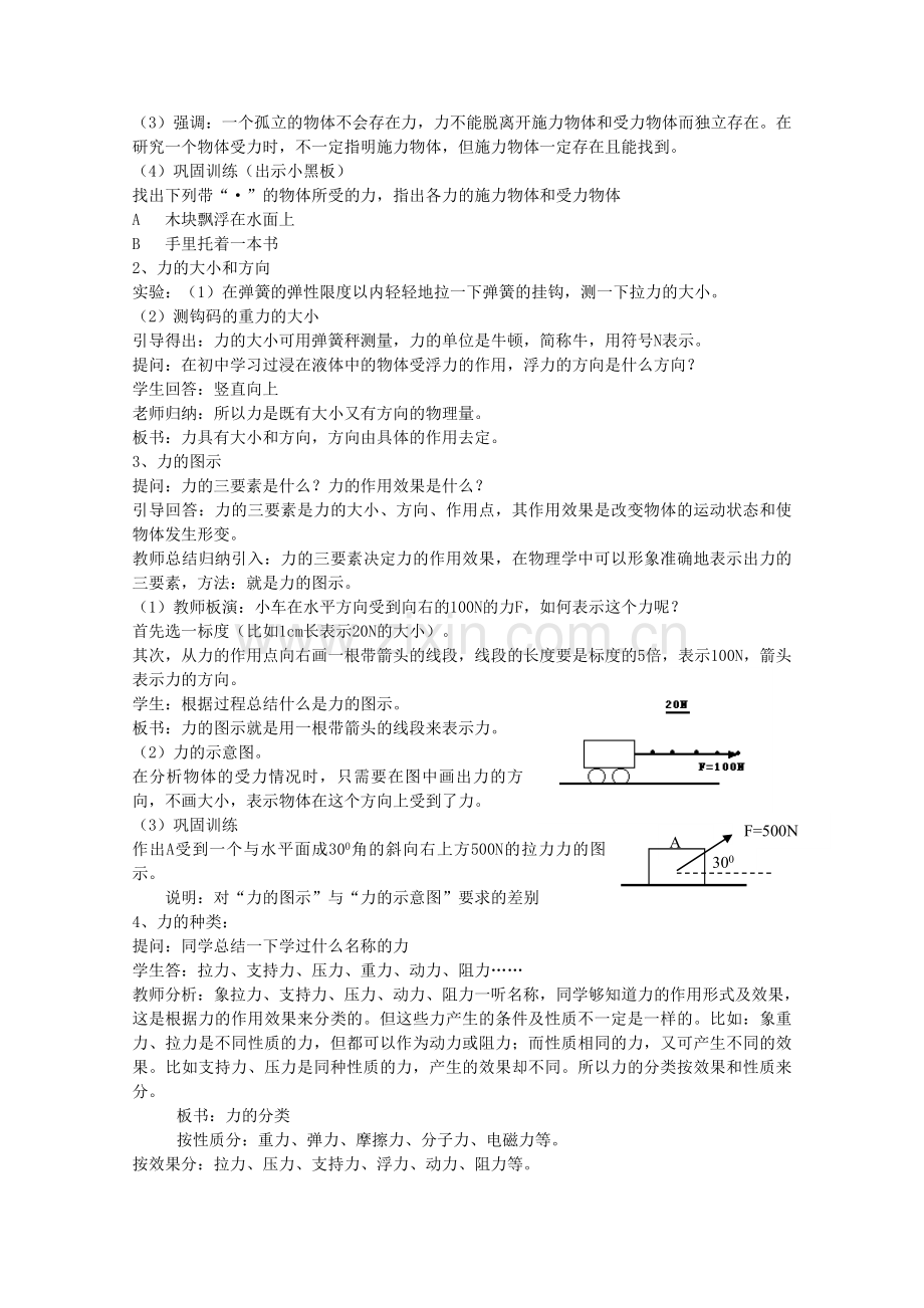 高中物理总复习第一节力.doc_第2页