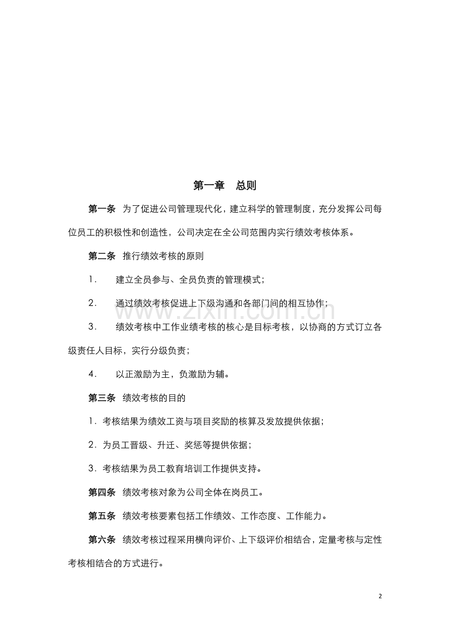 某公司绩效考核体系.doc_第2页