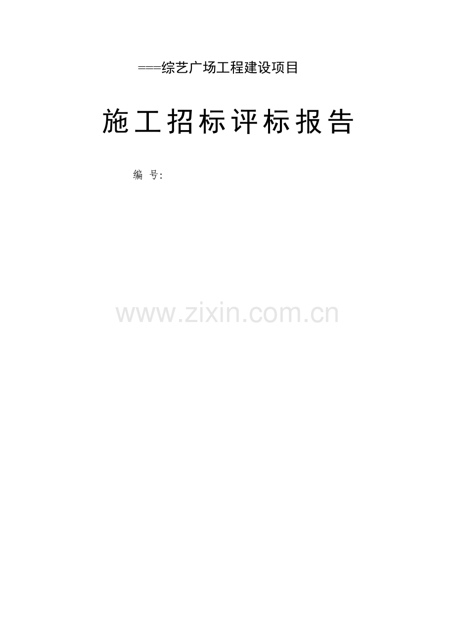 施工招标评标报告ok.doc_第2页