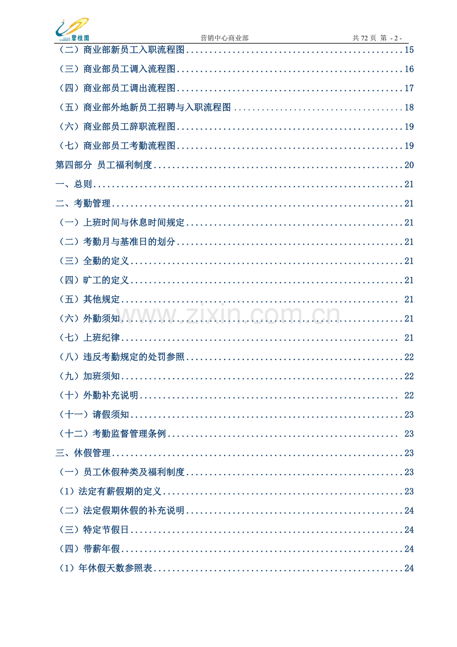 碧桂园商业部人事规章制度大全.doc_第2页