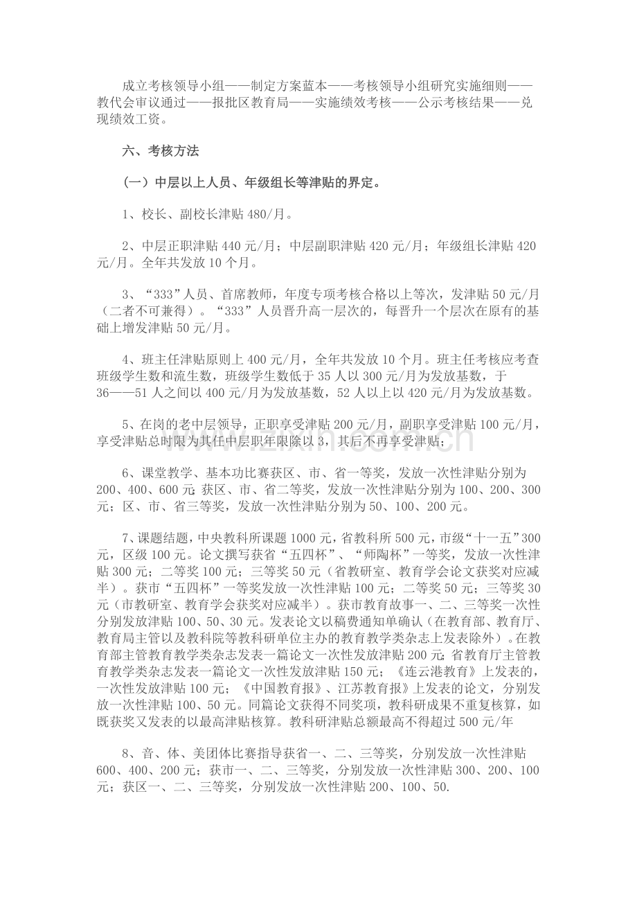 某中学绩效考核方案.doc_第3页