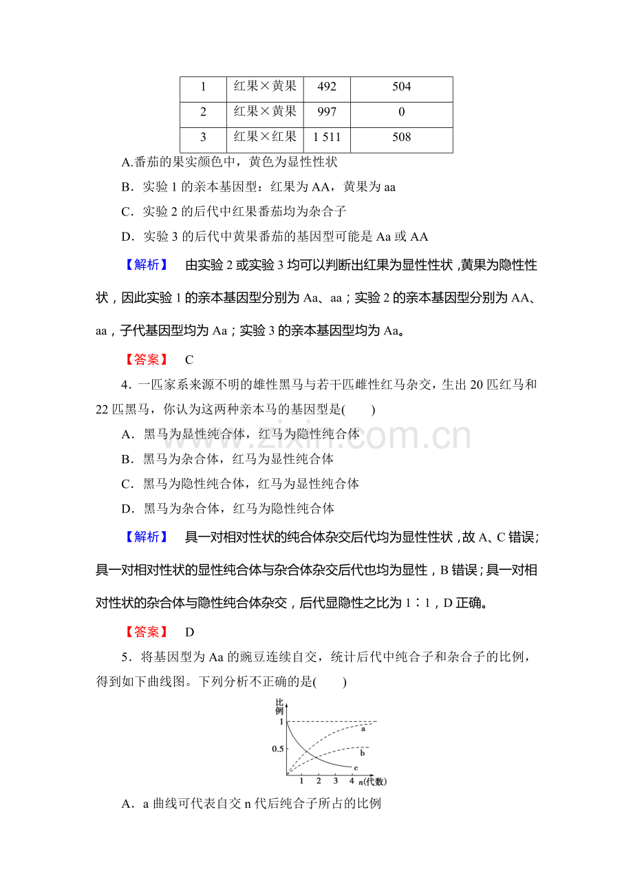 2016届高考生物总复习限时检测12.doc_第2页