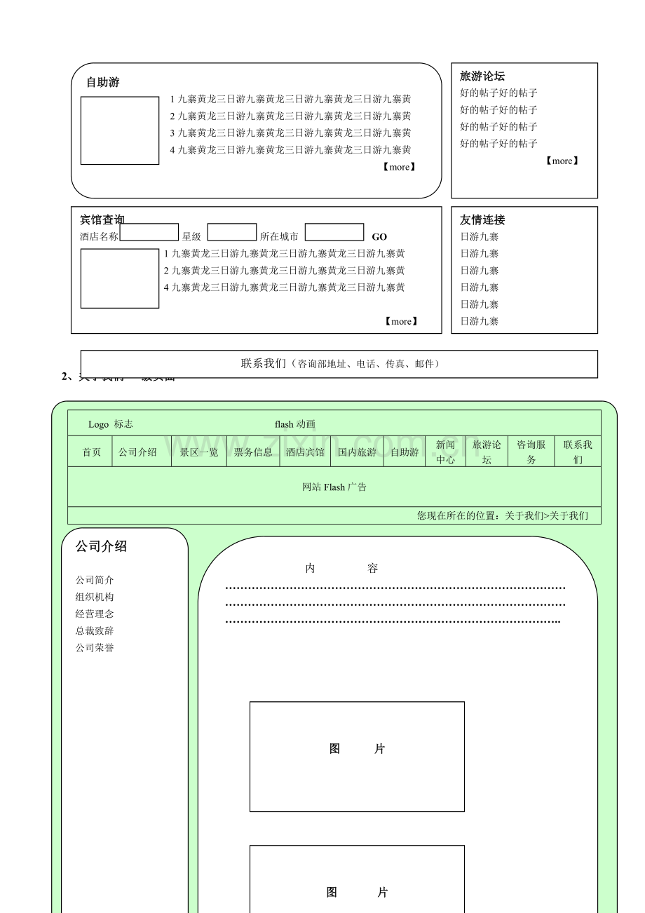 旅行社行业个性建站方案.doc_第3页