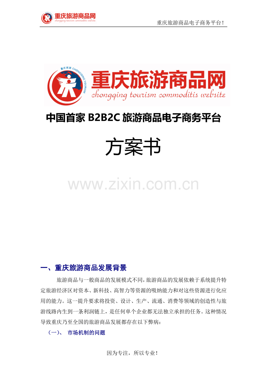 重庆市旅游商品营销推广方案.doc_第2页