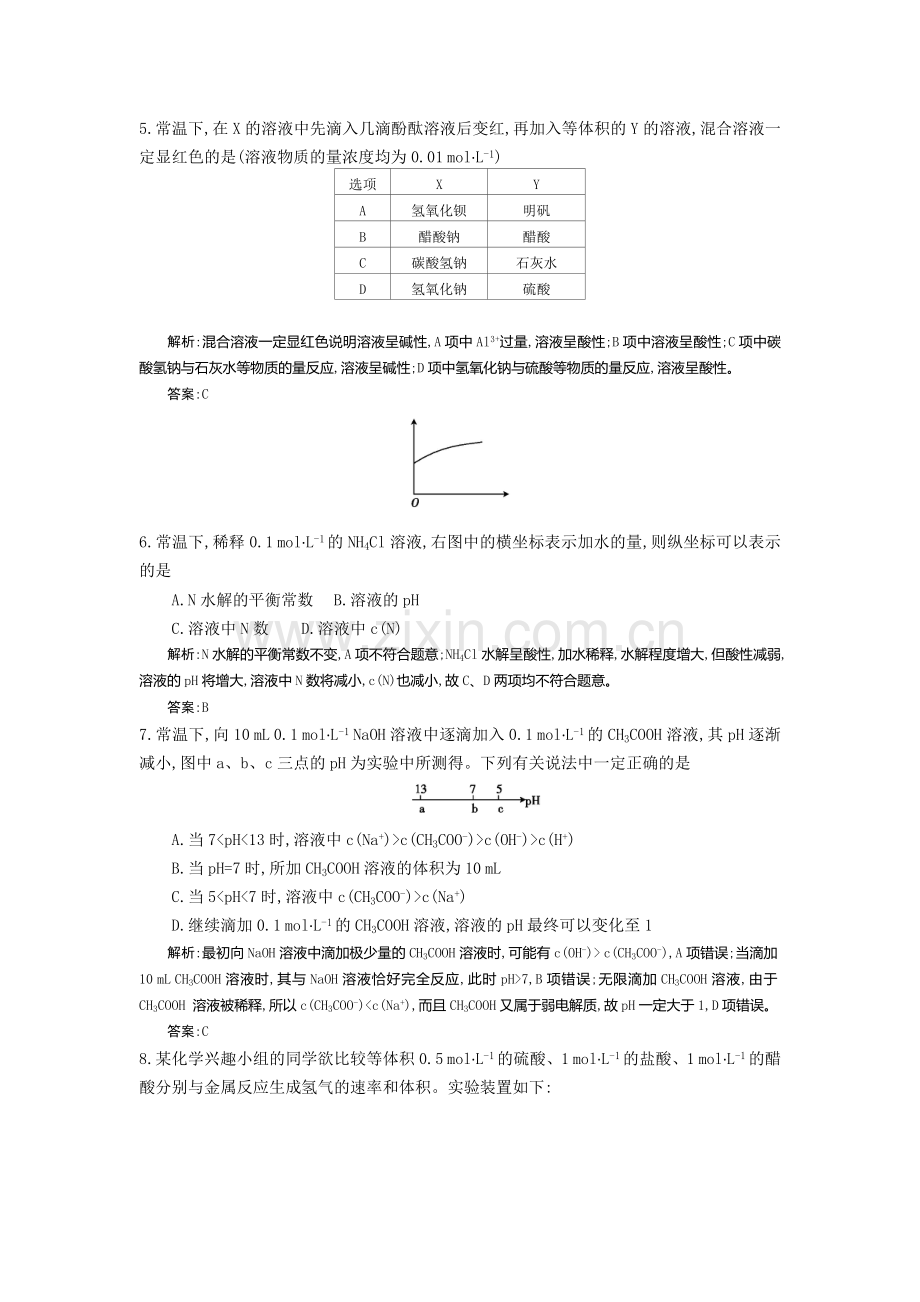 高三化学专题复习测试卷26.doc_第2页