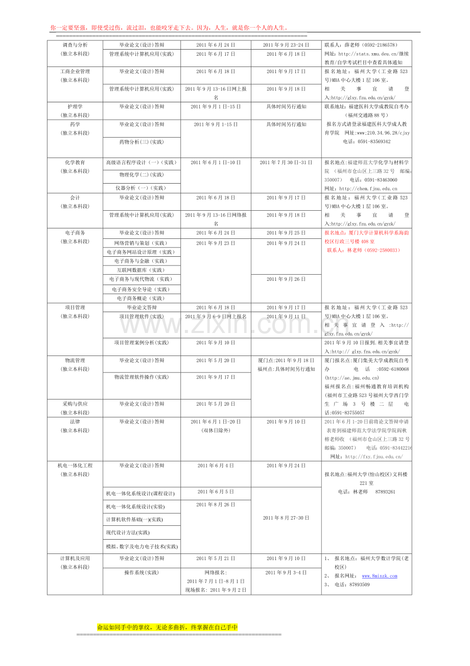 2010年下半年实践性环节考核课程时间安排表..doc_第2页