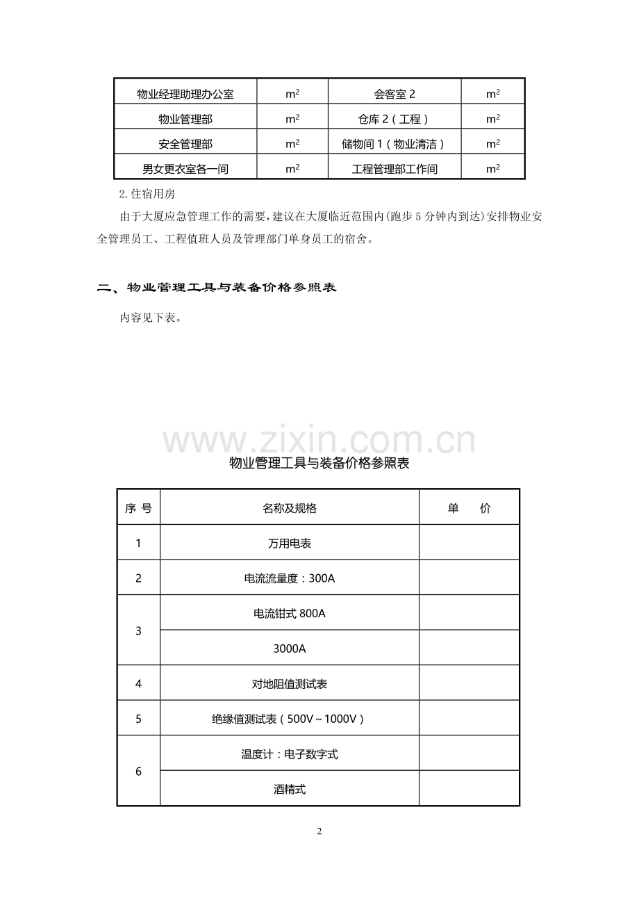 成立物业管理处应具备的文件资料.doc_第2页