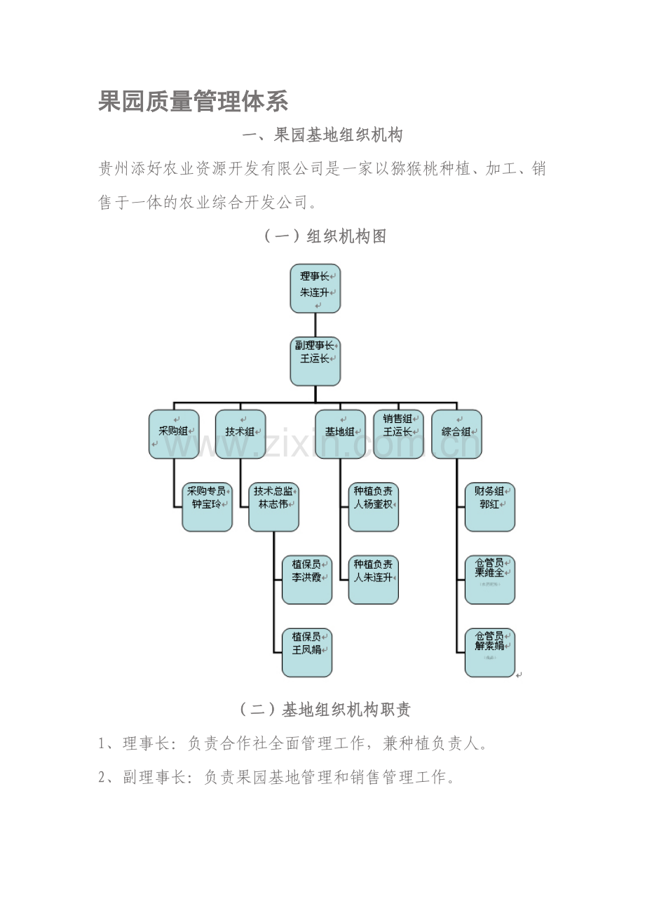 果园质量管理体系.doc_第1页