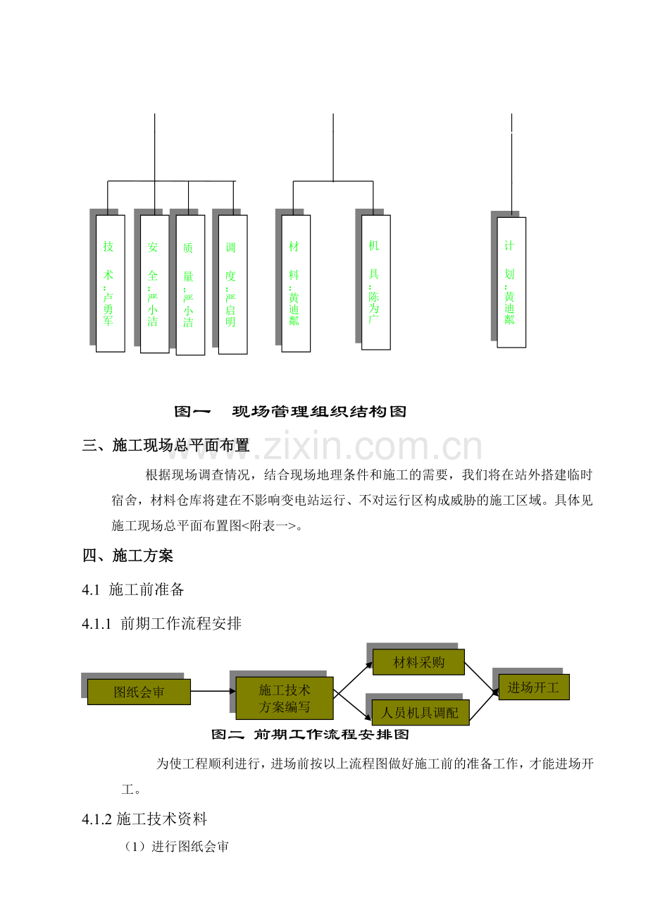 110kV上埔变电站施工组织设计.doc_第3页