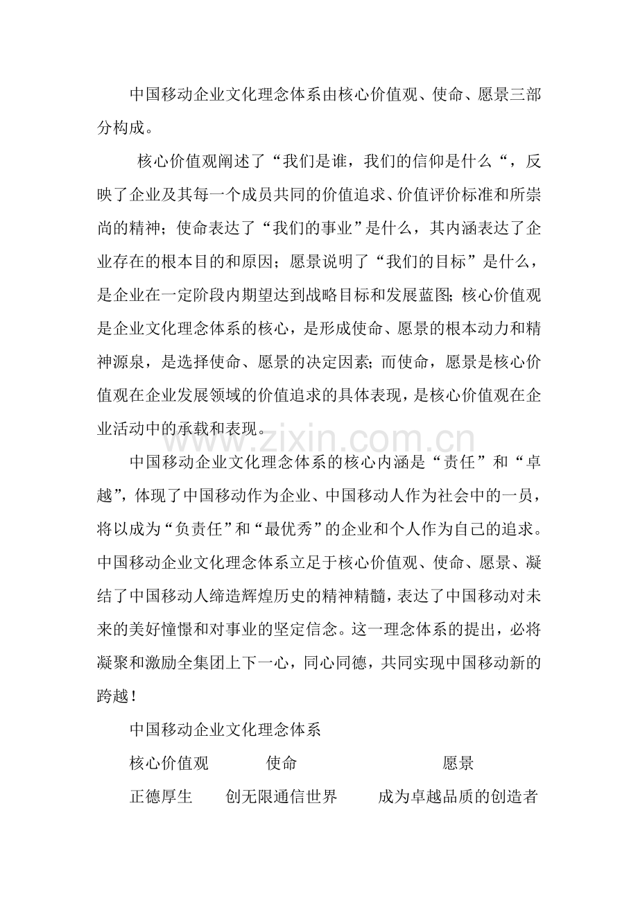 移动企业文化手册.doc_第2页