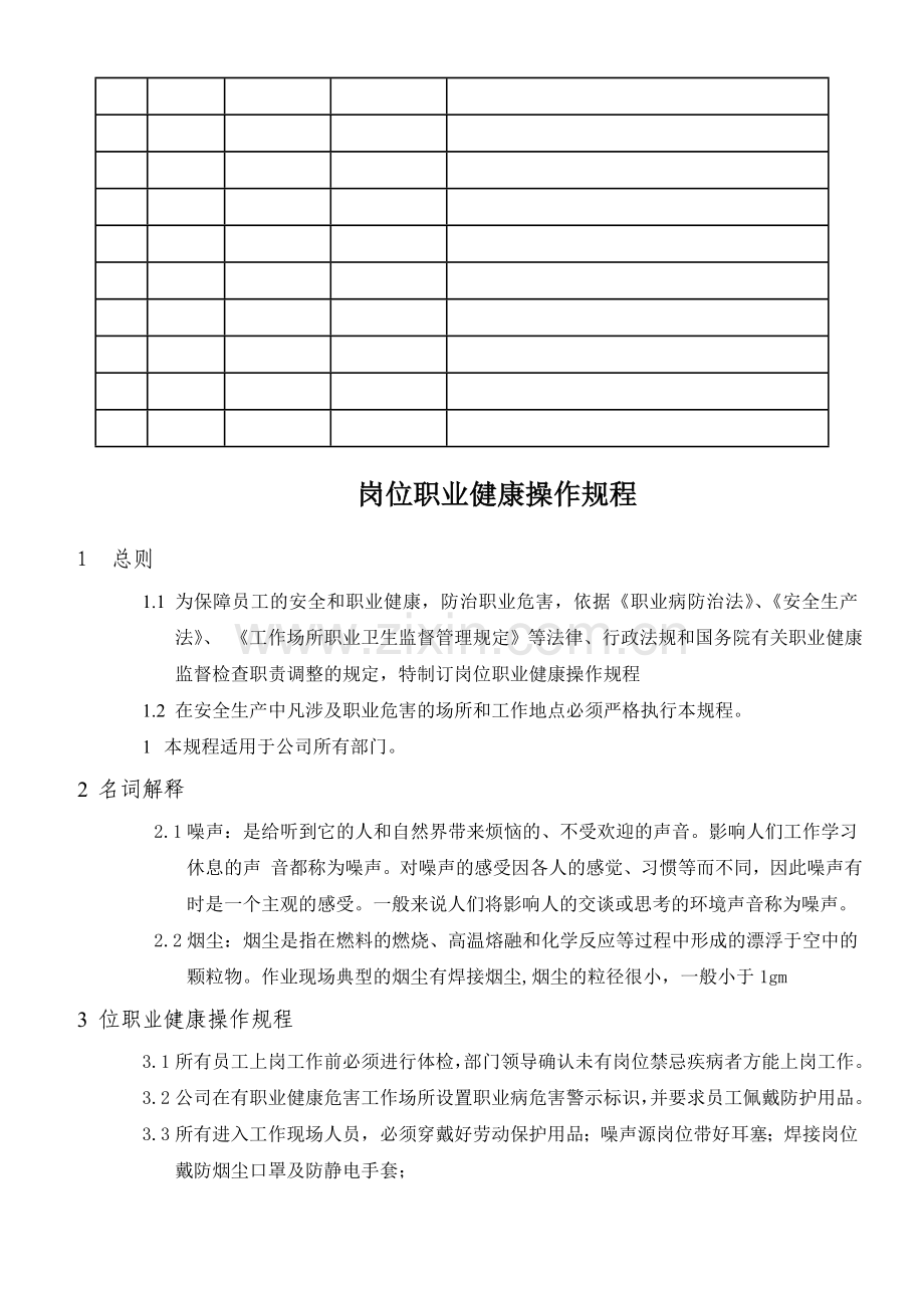 岗位职业健康操作规程1.doc_第2页