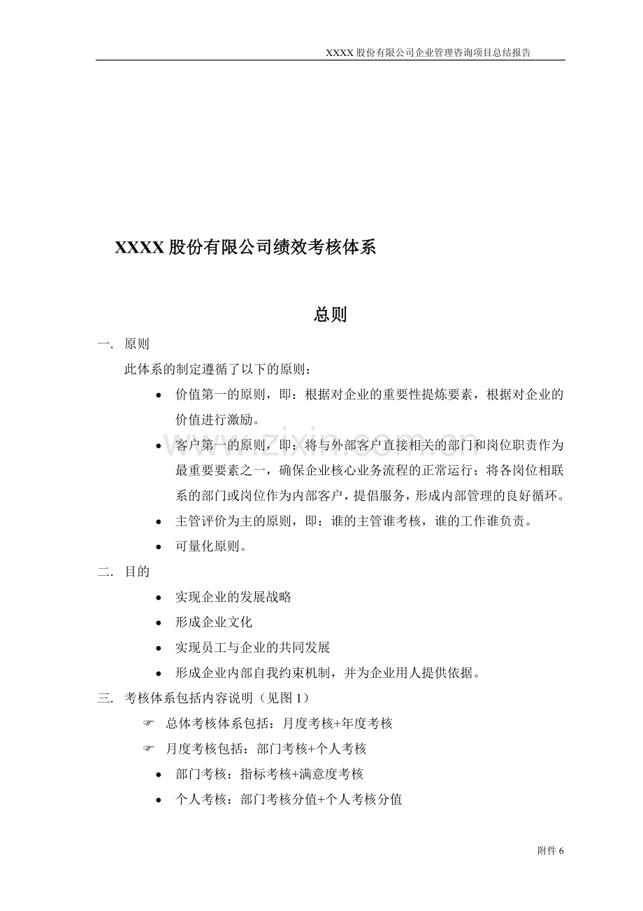 某股份有限公司绩效考核体系.doc_第1页