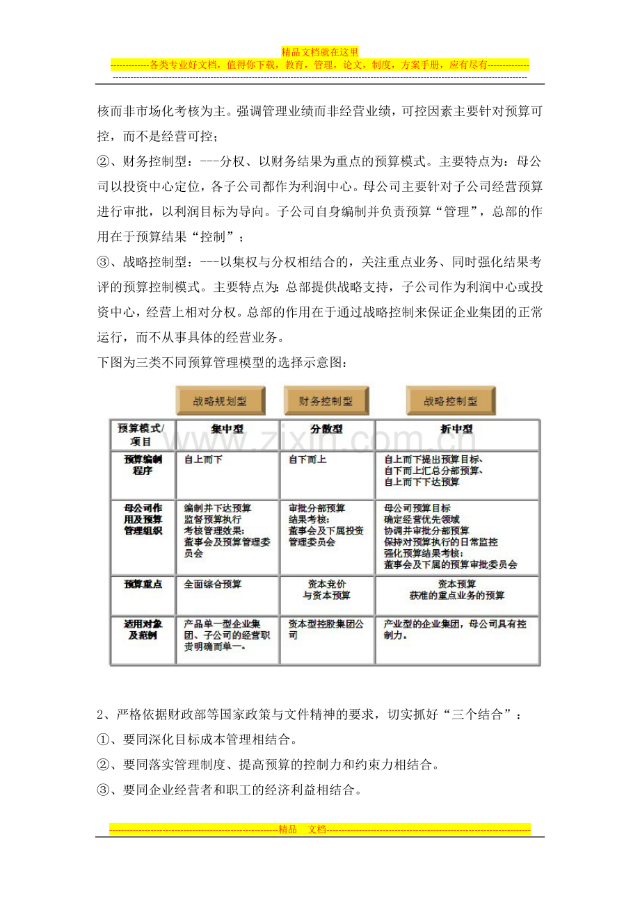 浅析集团公司预算管理体系的构建.docx_第3页