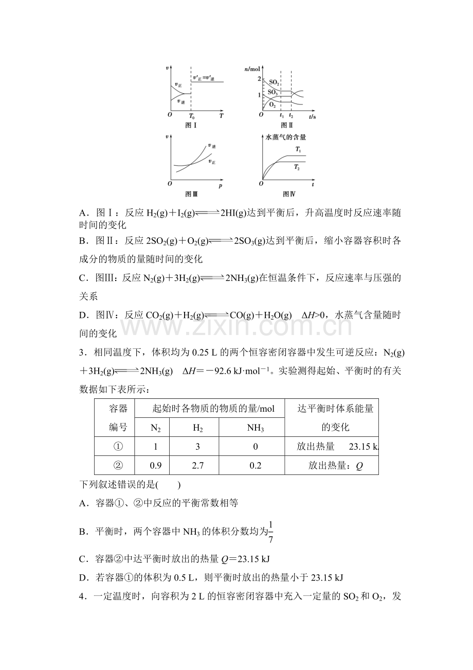 2016年江苏省高考化学知识点复习试题10.doc_第2页