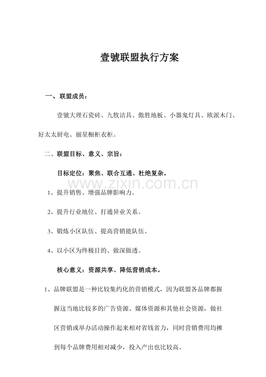 壹号联盟执行方案.doc_第2页