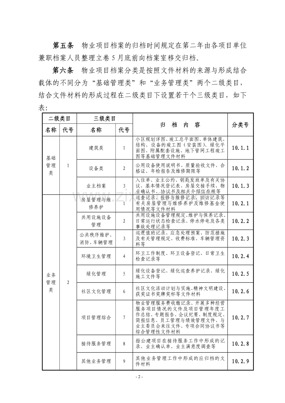 物业公司档案管理办法.doc_第2页