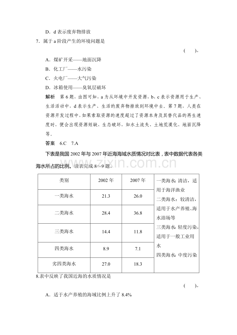 2016-2017学年高一地理下学期同步训练19.doc_第3页