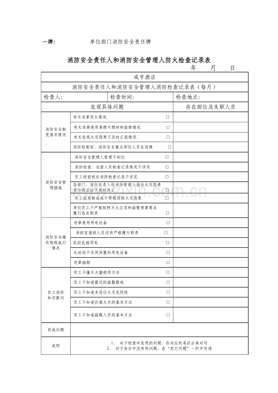 消防管理资料-四个能力建设表格制度等汇总.doc_第2页