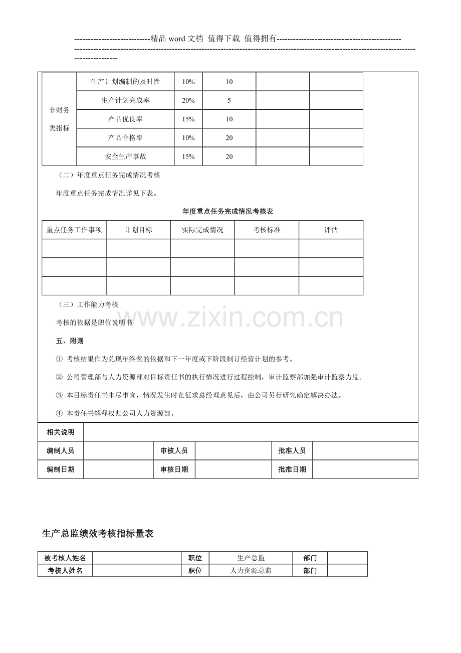 中新生产基地部长级考核方案..doc_第2页