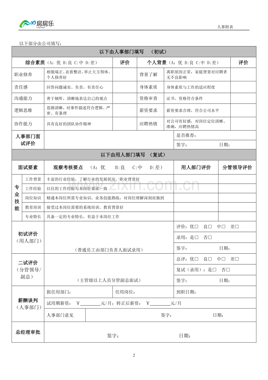 用人管理制度-附表(定稿).doc_第2页