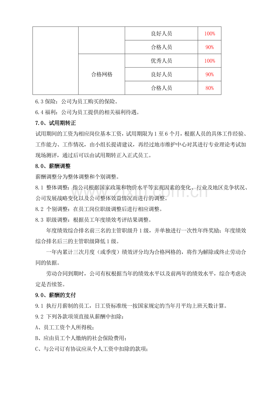 薪酬管理规范.doc_第3页