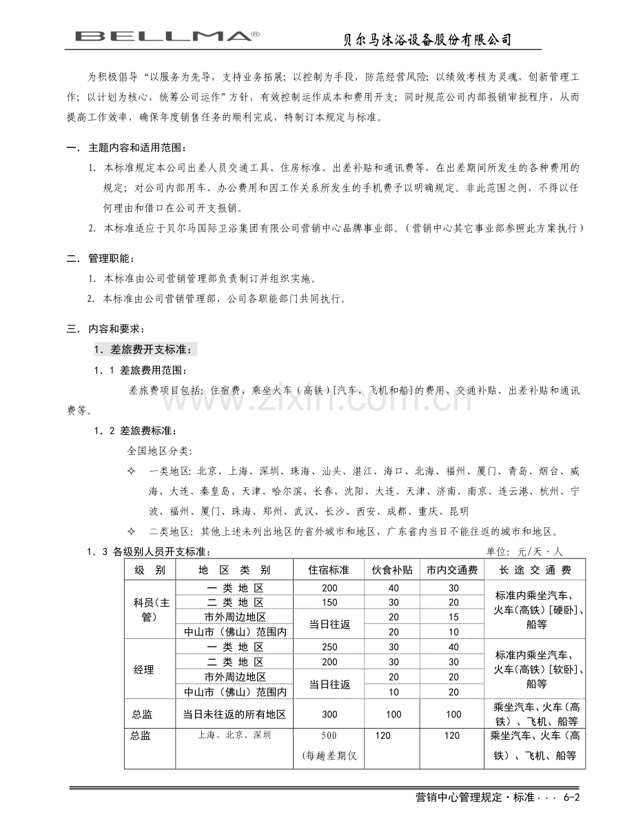 公司内部费用管理方案.doc_第2页