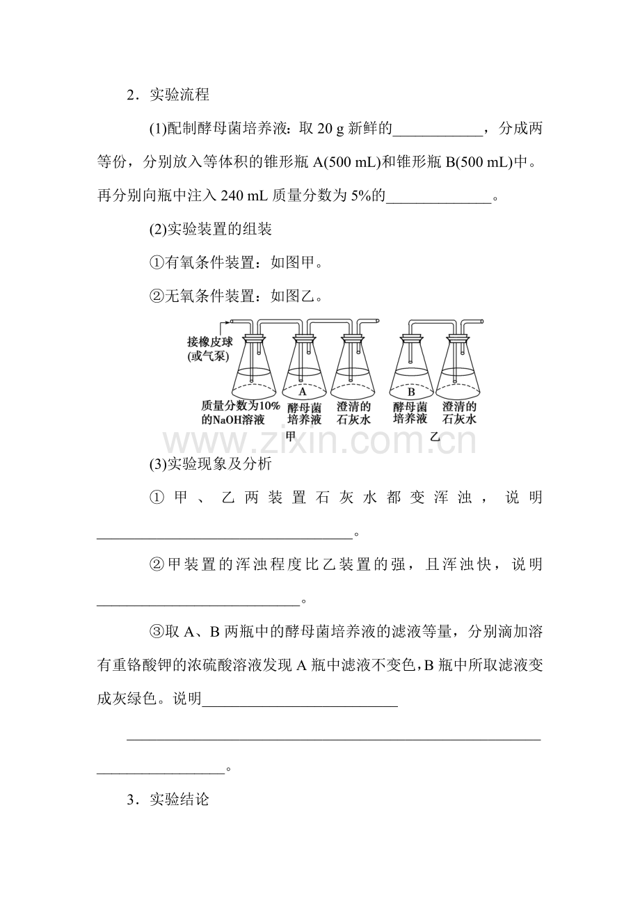 高一生物下册知识点课时作业题21.doc_第2页