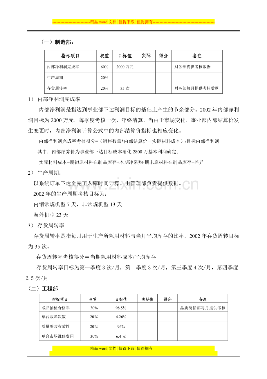 经营责任制考核方案..doc_第2页