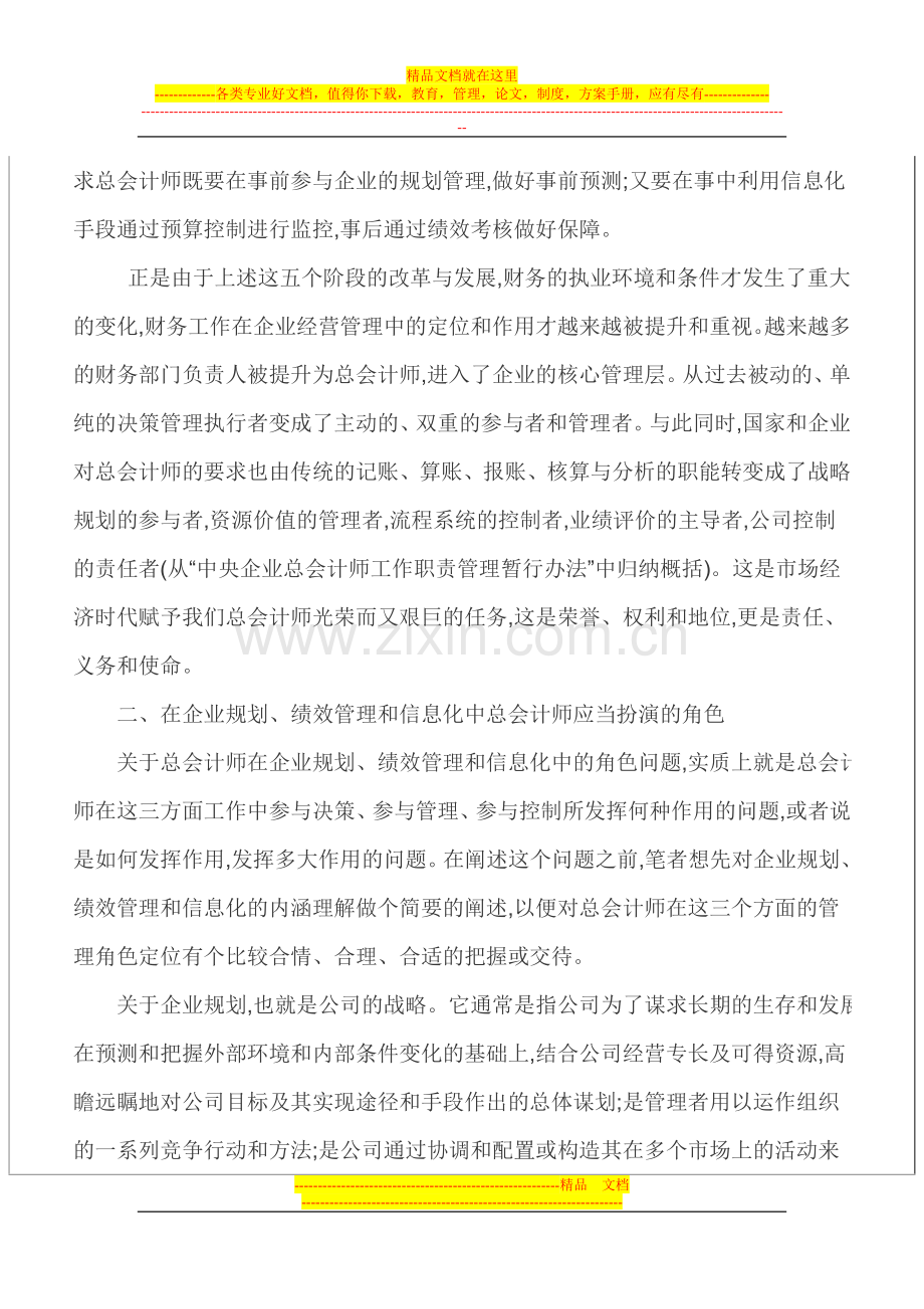 总会计师在企业规划信息化管理的角色.doc_第3页