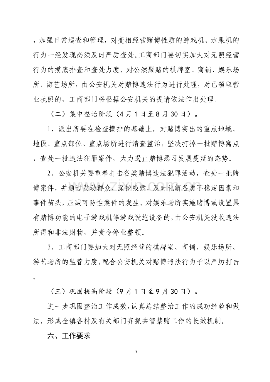 镇禁赌专项整治行动工作方案.doc_第3页