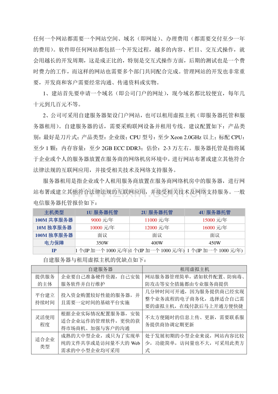 公司门户网站规划方案.doc_第2页