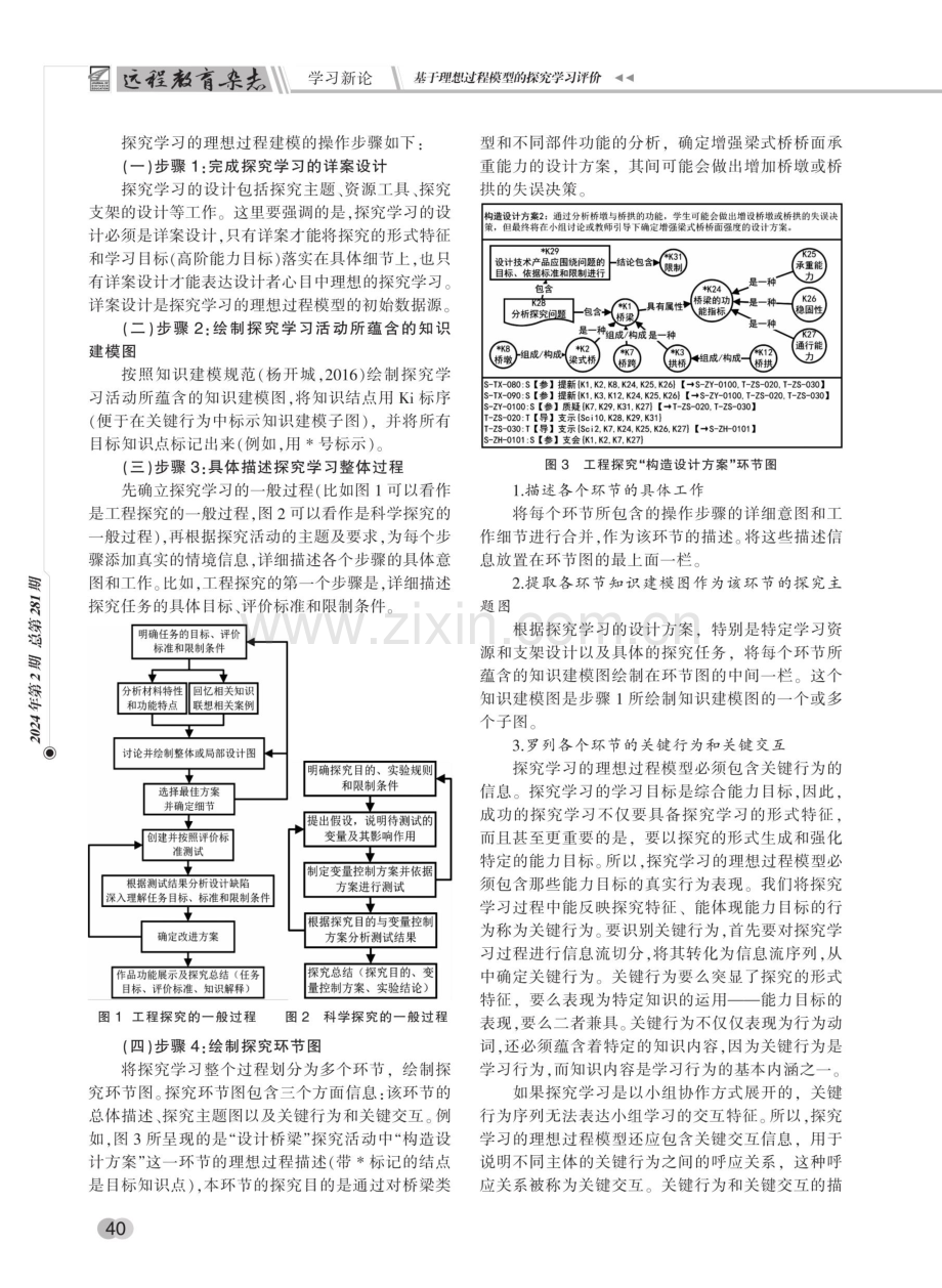 基于理想过程模型的探究学习评价——探究学习评价的新思路.pdf_第3页