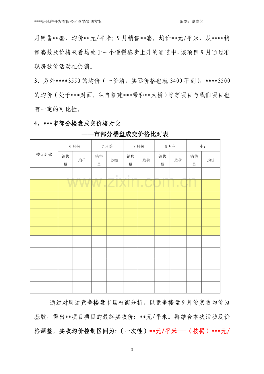 房地产营销推广活动执行方案.doc_第3页