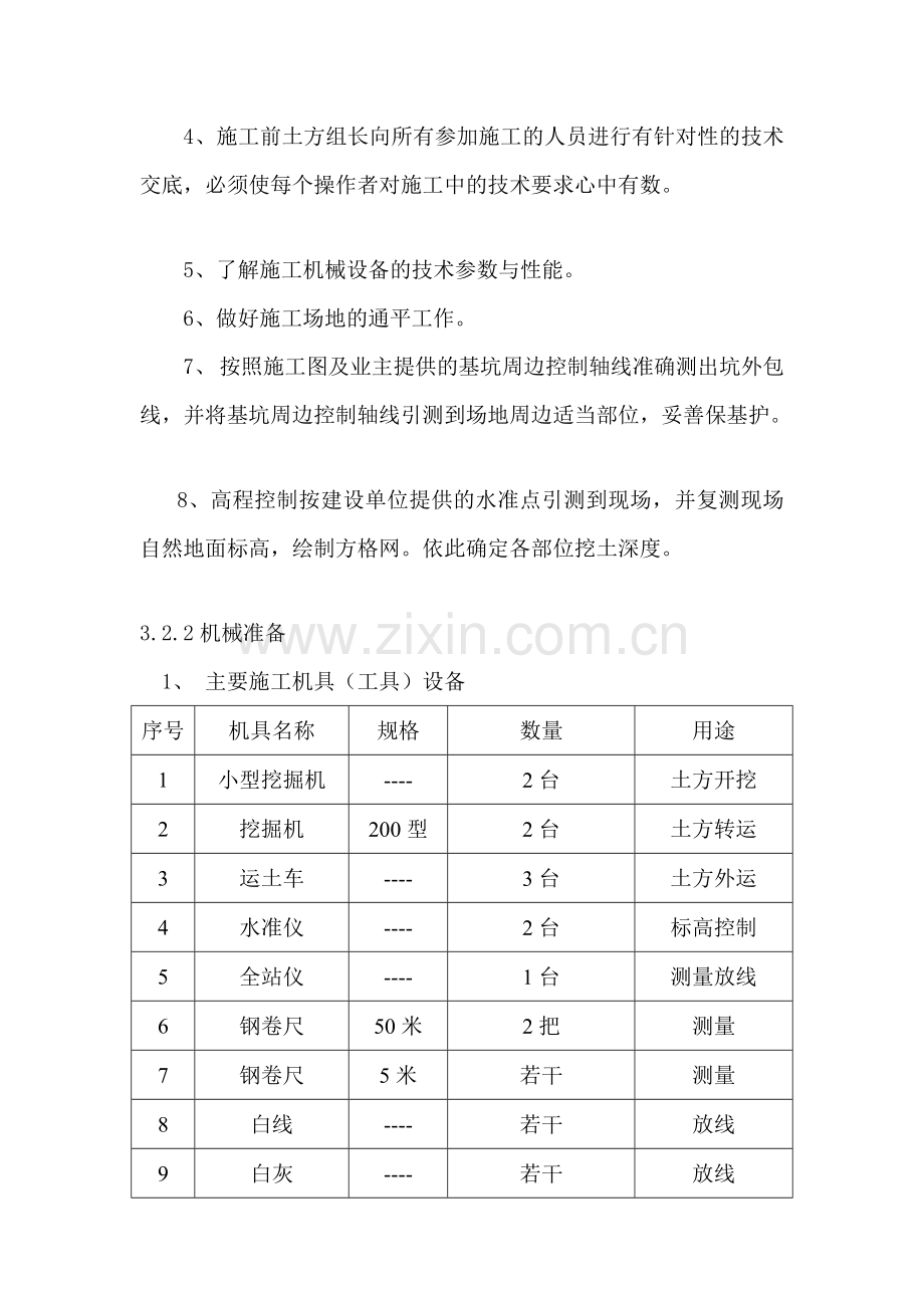 CFG群桩基础土方开挖施工方案.doc_第3页