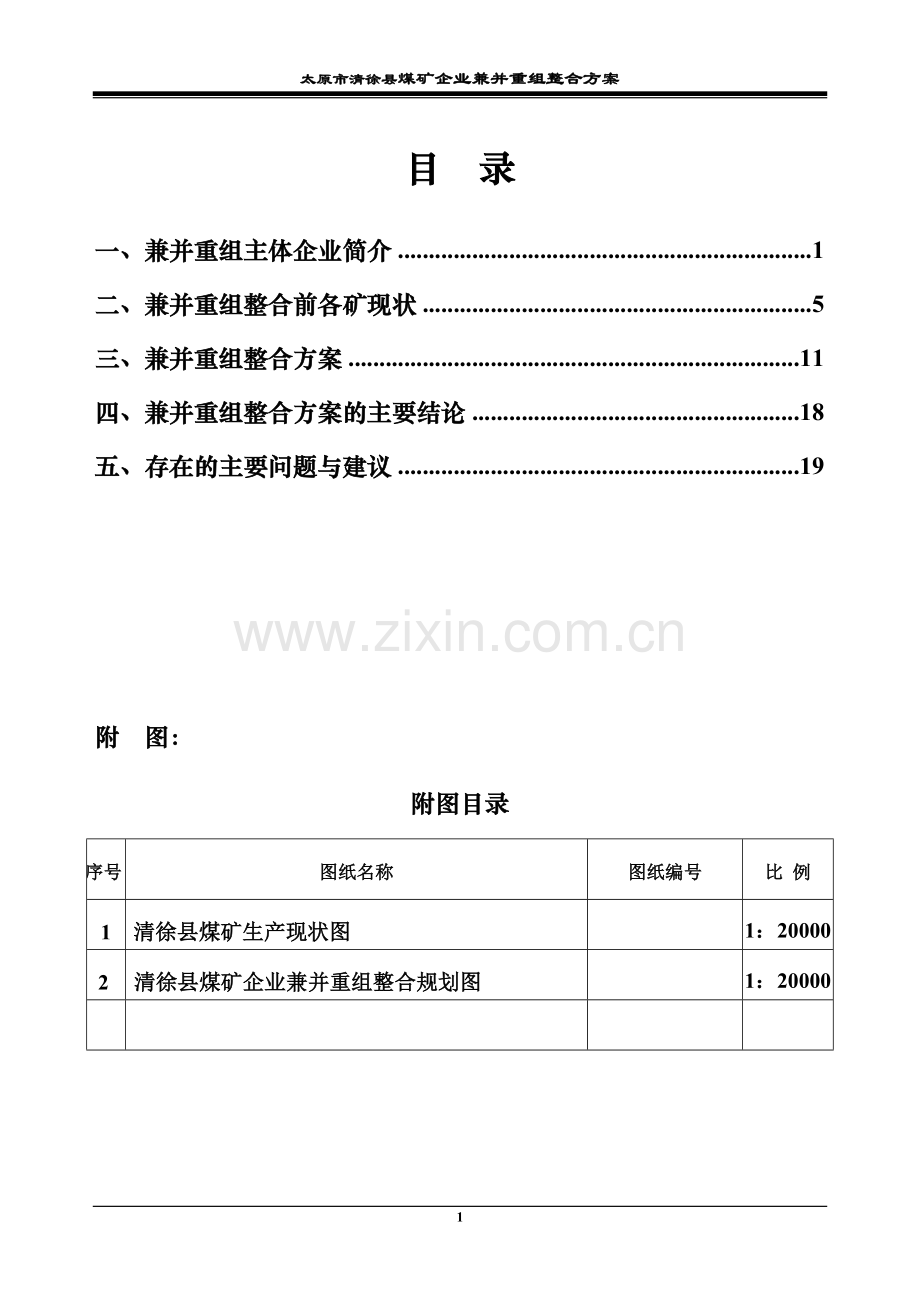 煤矿兼并重组整合方案.doc_第2页