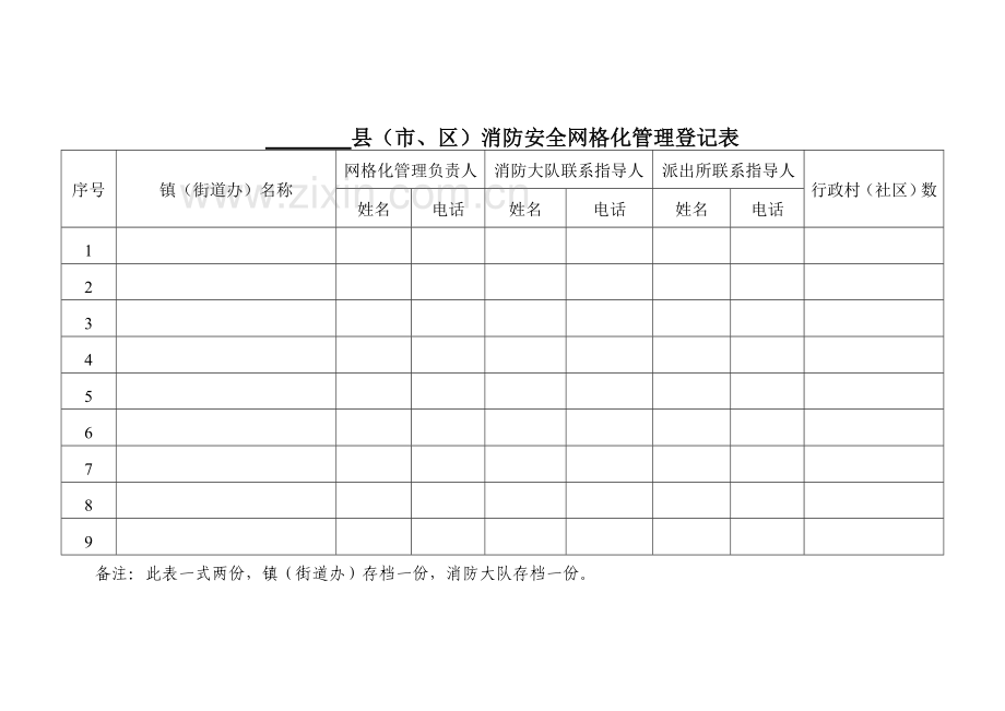 消防安全网格化管理台账.doc_第3页