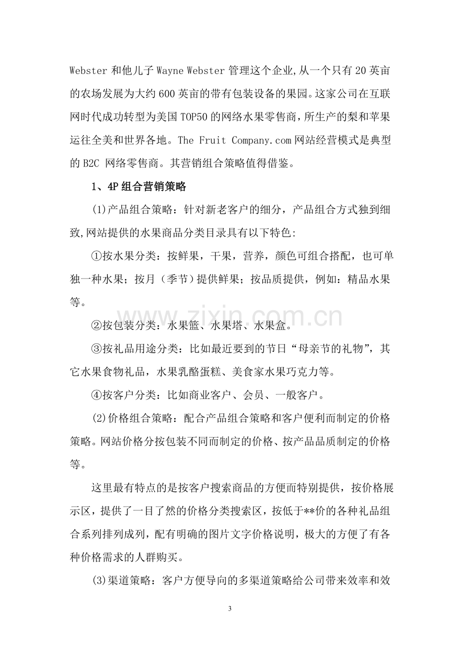 进口水果网上营销方案.doc_第3页