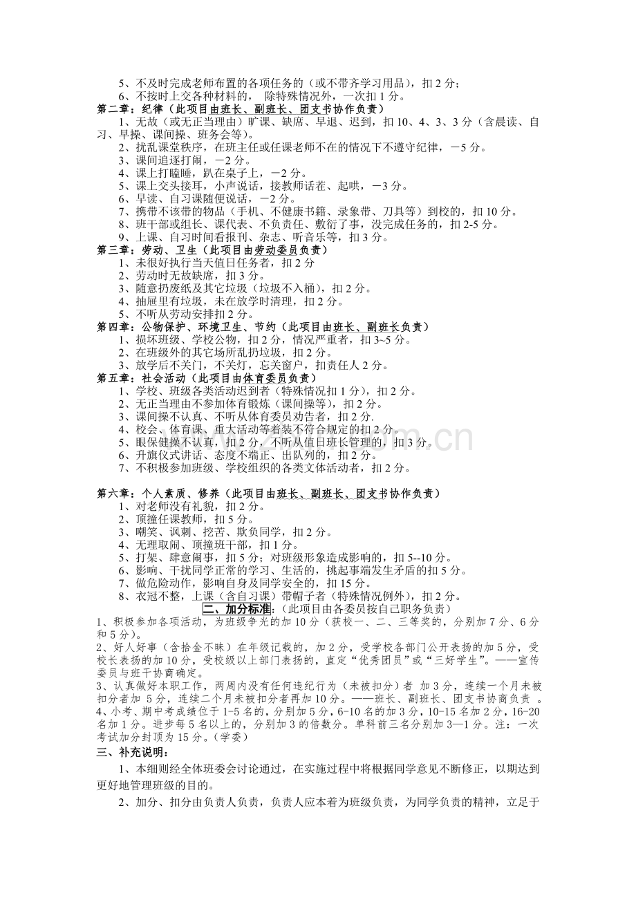 城北中学-442班-班级量化考核细则-Microsoft-Word-文档..doc_第2页