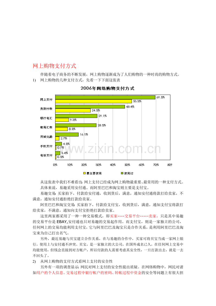 网上购物支付方式.doc_第1页