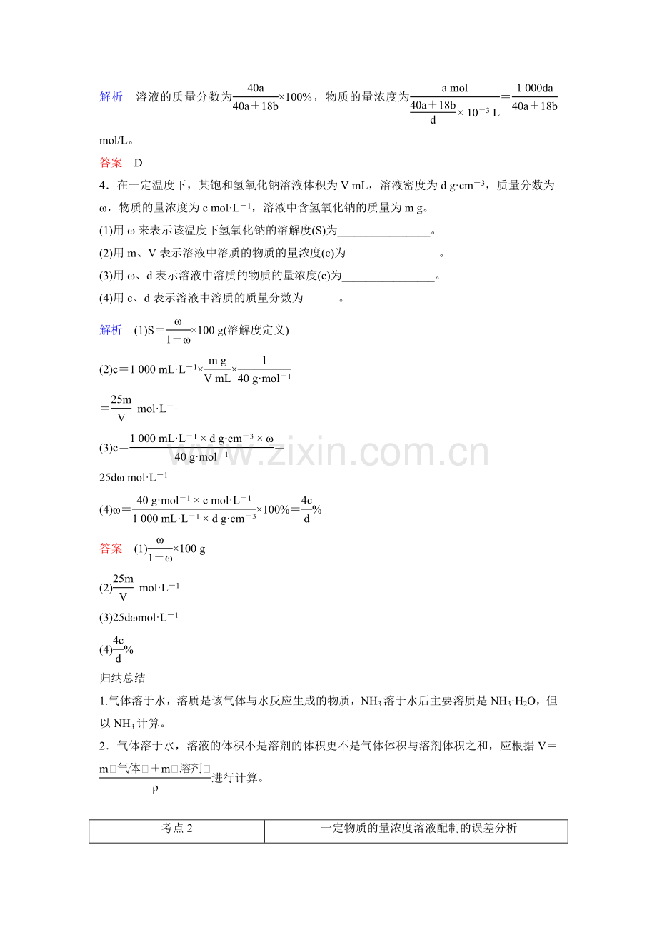 2016届高考化学第一轮复习考点突破训练题3.doc_第2页