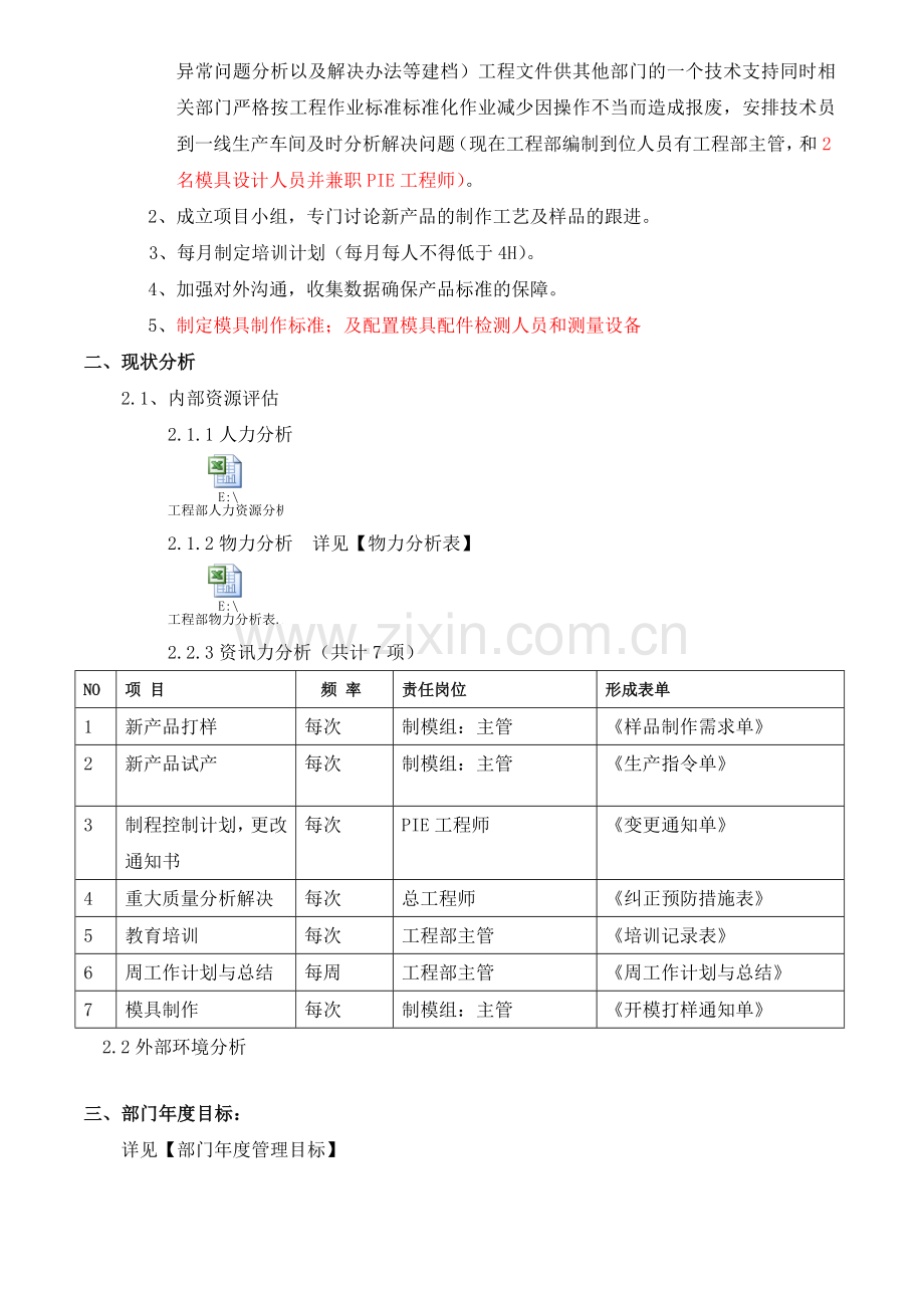 技术中心2014年度经营计划书.doc_第3页