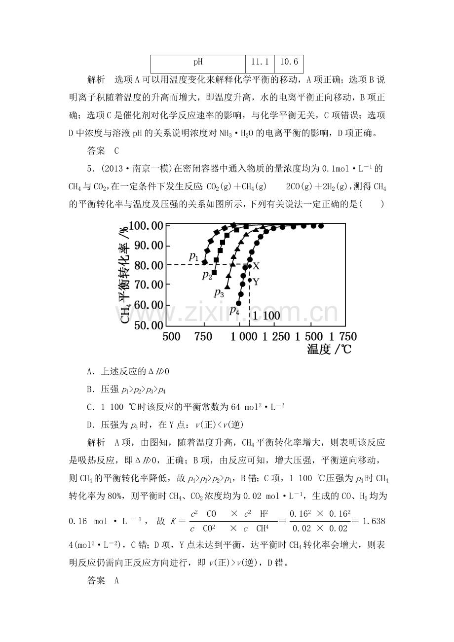 2015届高考化学第一轮单元复习检测10.doc_第3页