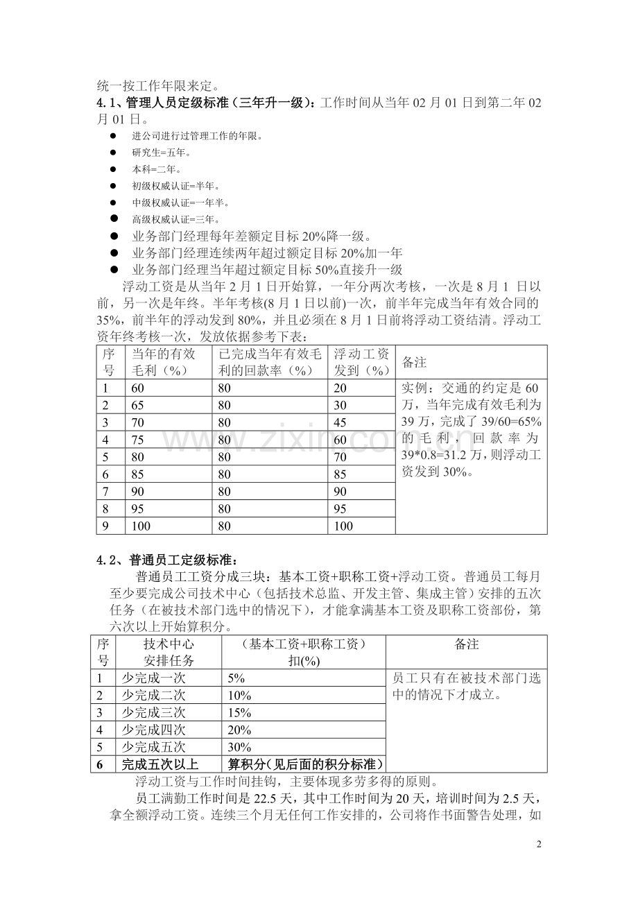 员工定级及绩效考核管理办法.doc_第2页