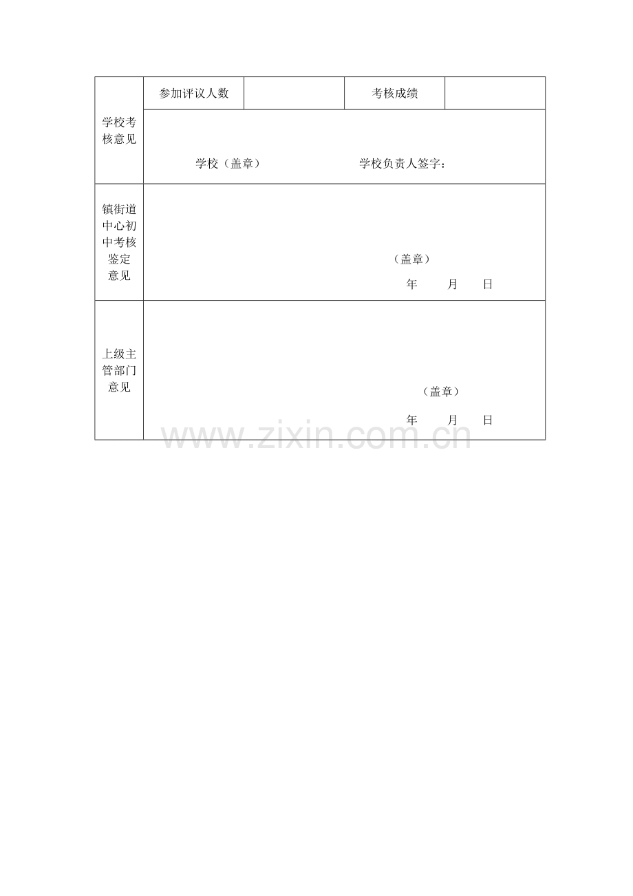 新招聘教师试用期满考核鉴定表..doc_第3页