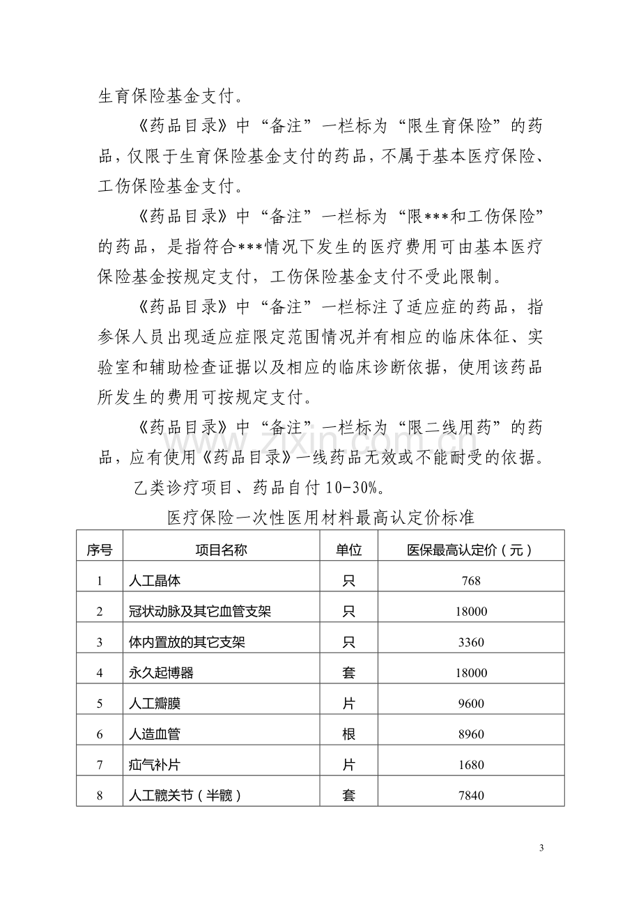 重庆地区医保报销相关规定解读.doc_第3页