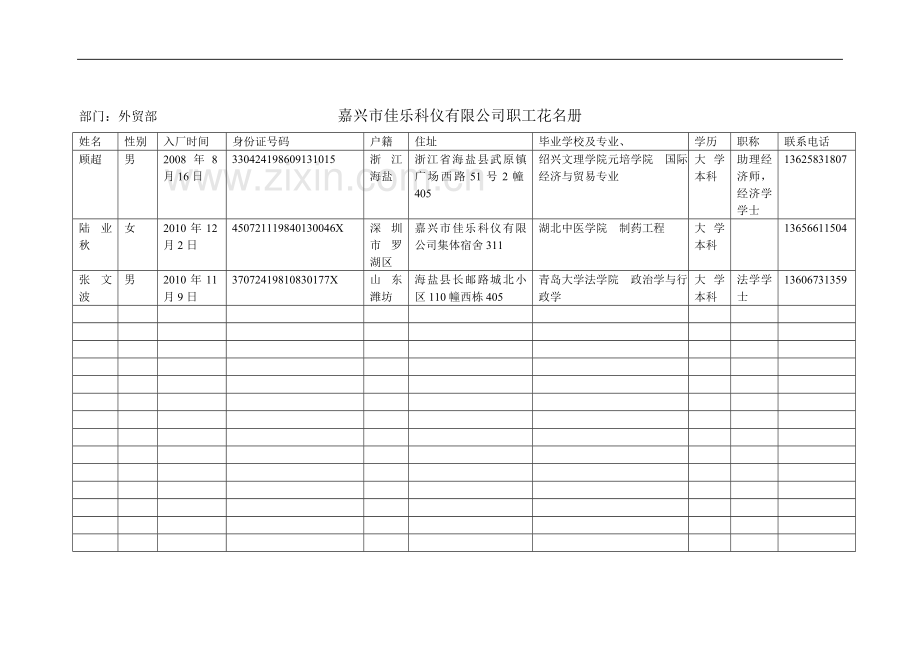 外贸部职责.doc_第3页