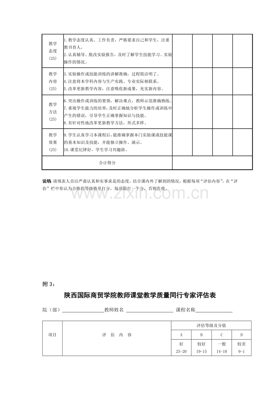 教师教学质量评价指标.doc_第3页