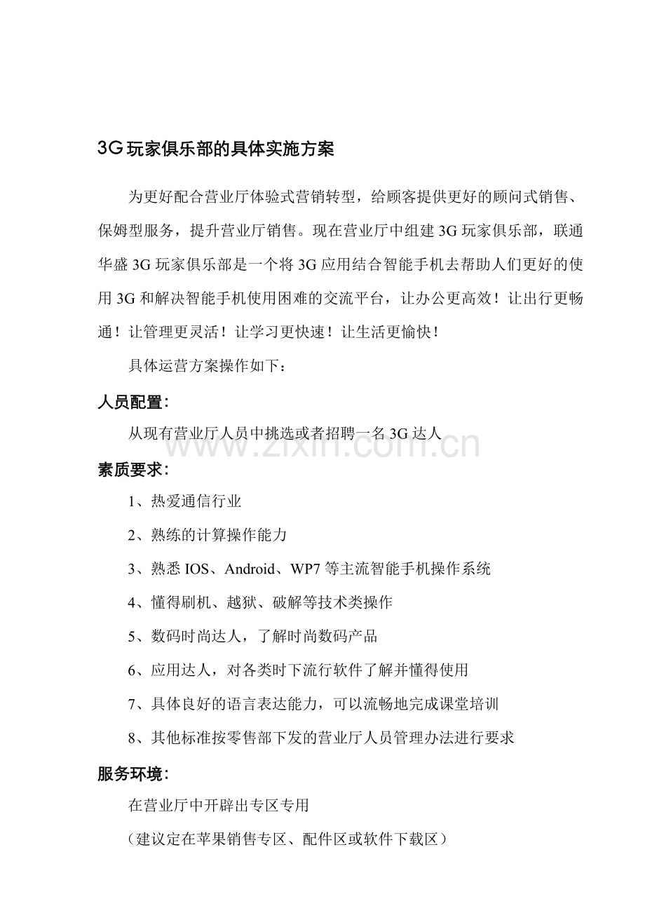 玩家俱乐部具体实施方案(讨论).doc_第1页